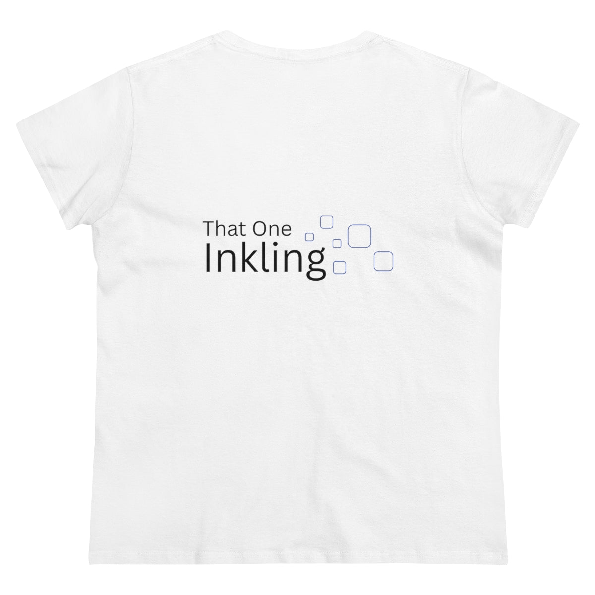 Women's Midweight Cotton Tee (Front and Back Design)