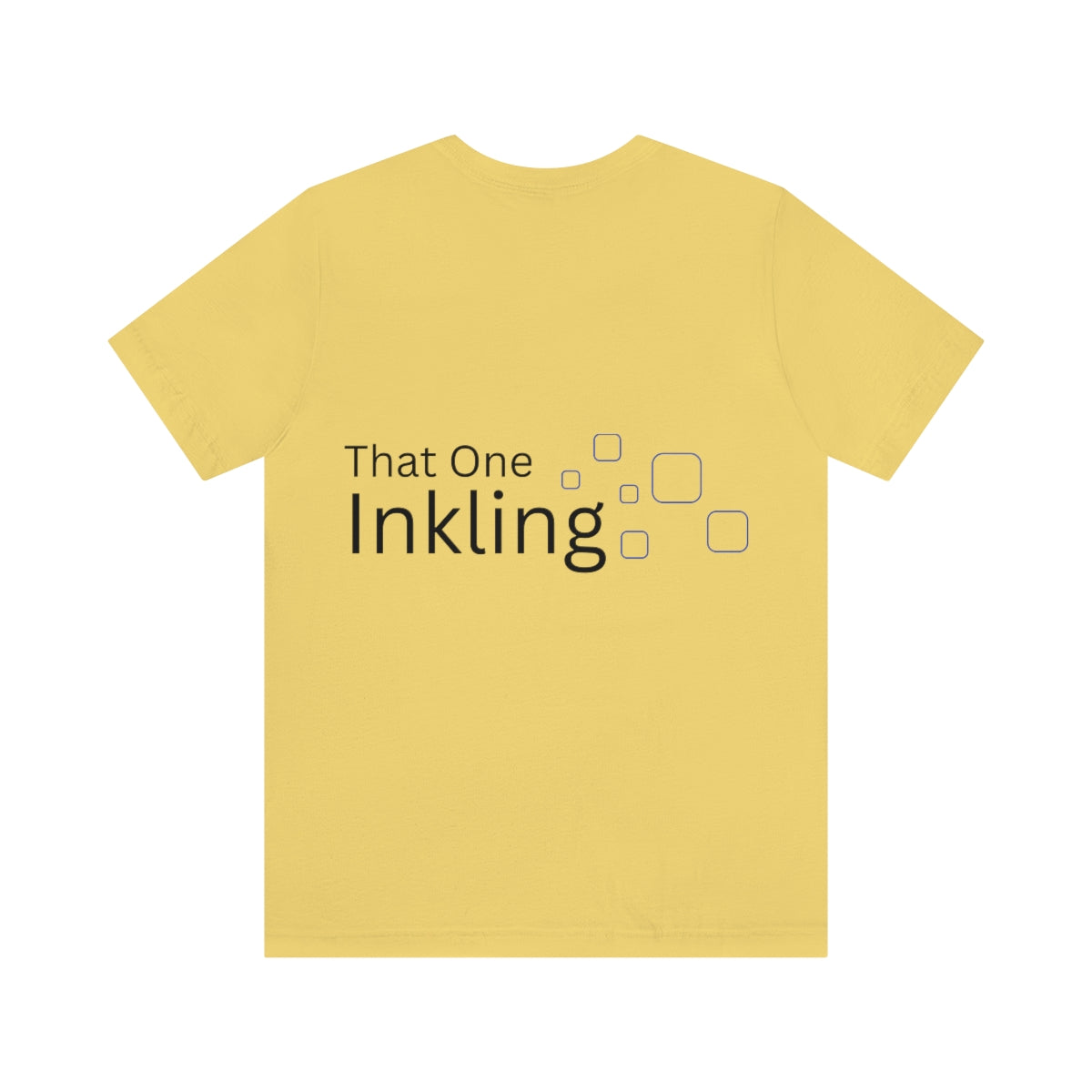 Unisex Jersey Short Sleeve Tee (Front and Back Design)