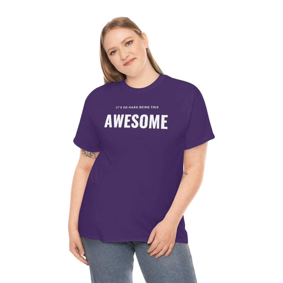 It's hard being this AWESOME Tee