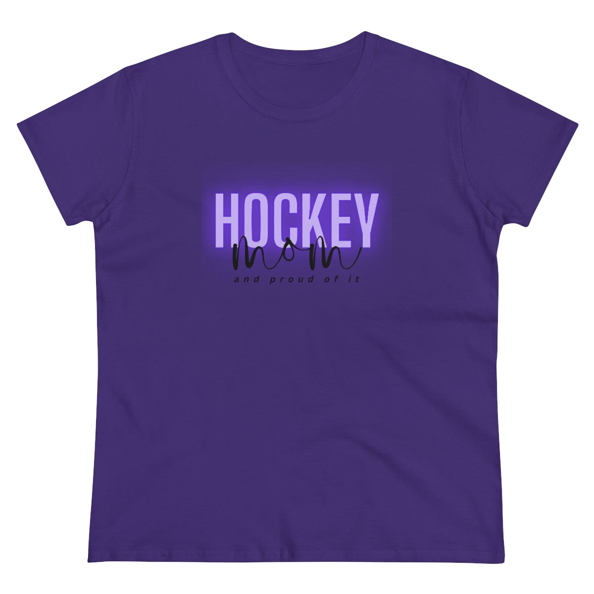 Hockey Mom and Proud of it - Ladies Tee