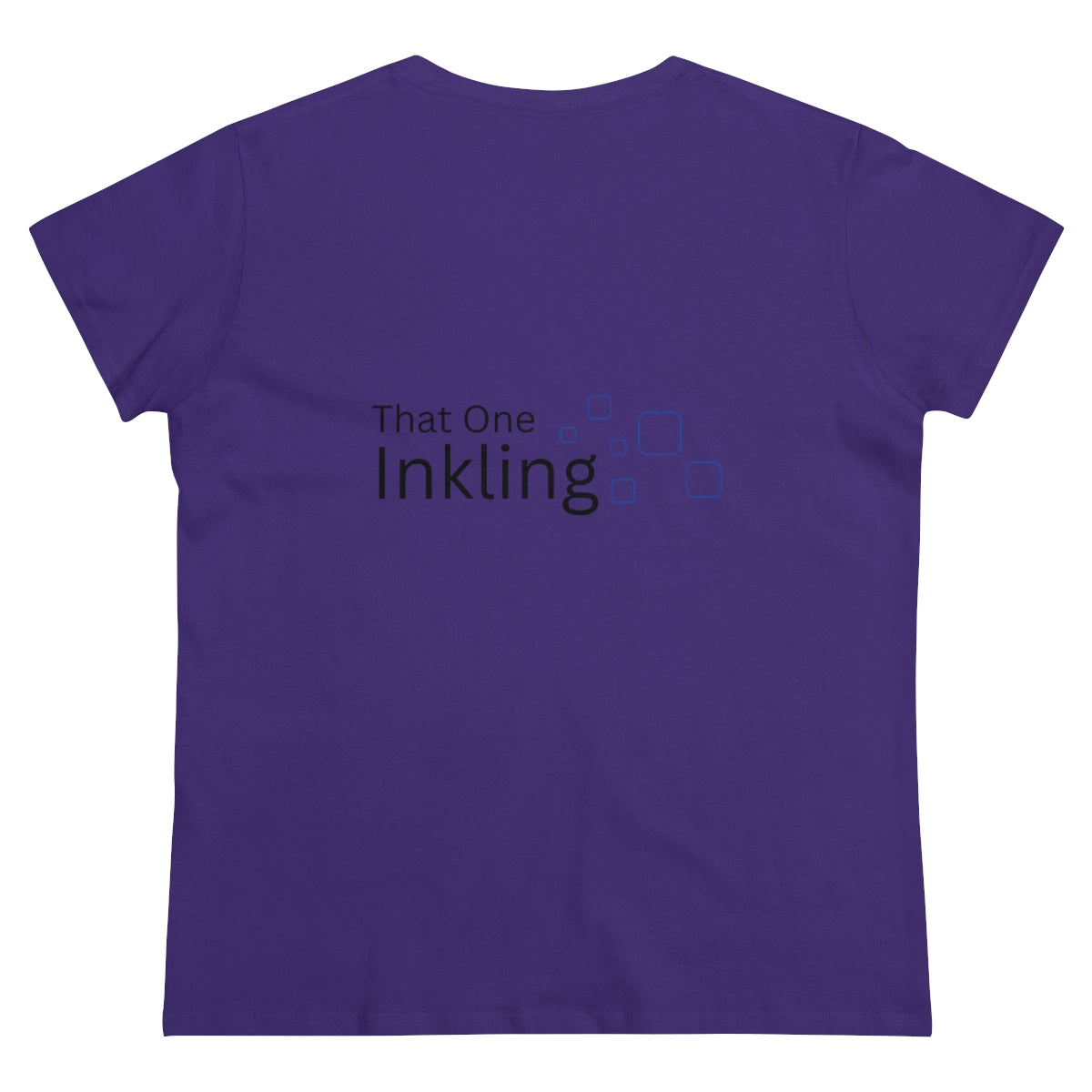 Women's Midweight Cotton Tee (Front and Back Design)