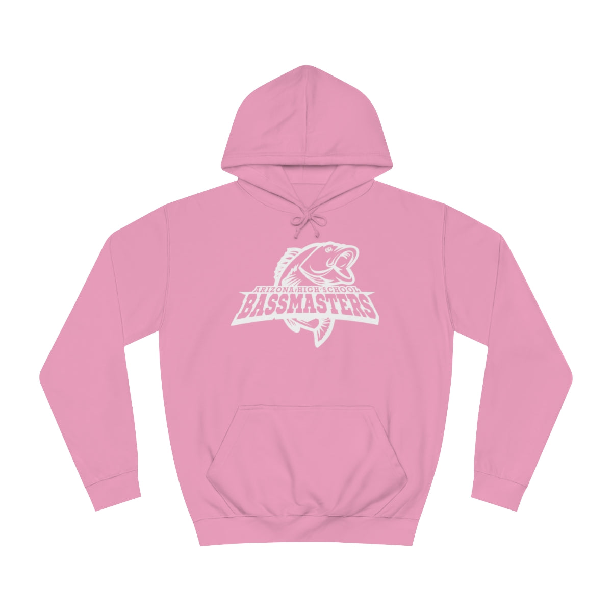 Junior Bassmasters High School Adult Hoodie - White Logo