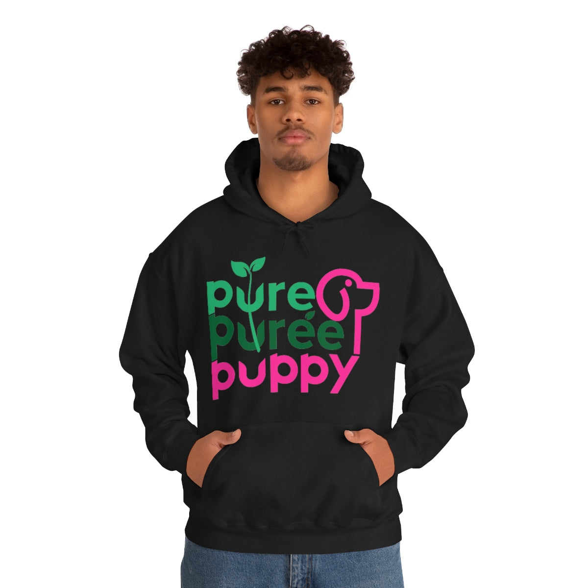 Pure Puppy Puree Unisex Heavy Blend™ Hooded Sweatshirt