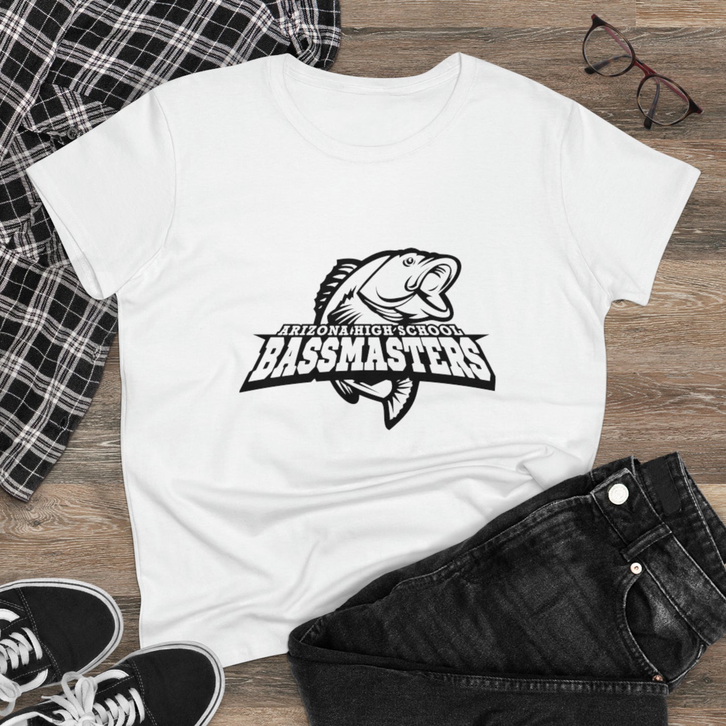 Junior Bassmasters High School - BASS MOM - Black Logo