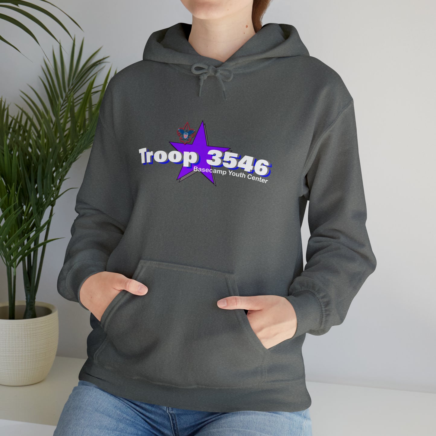 Troop 3546 - Cotton Hooded Sweatshirt