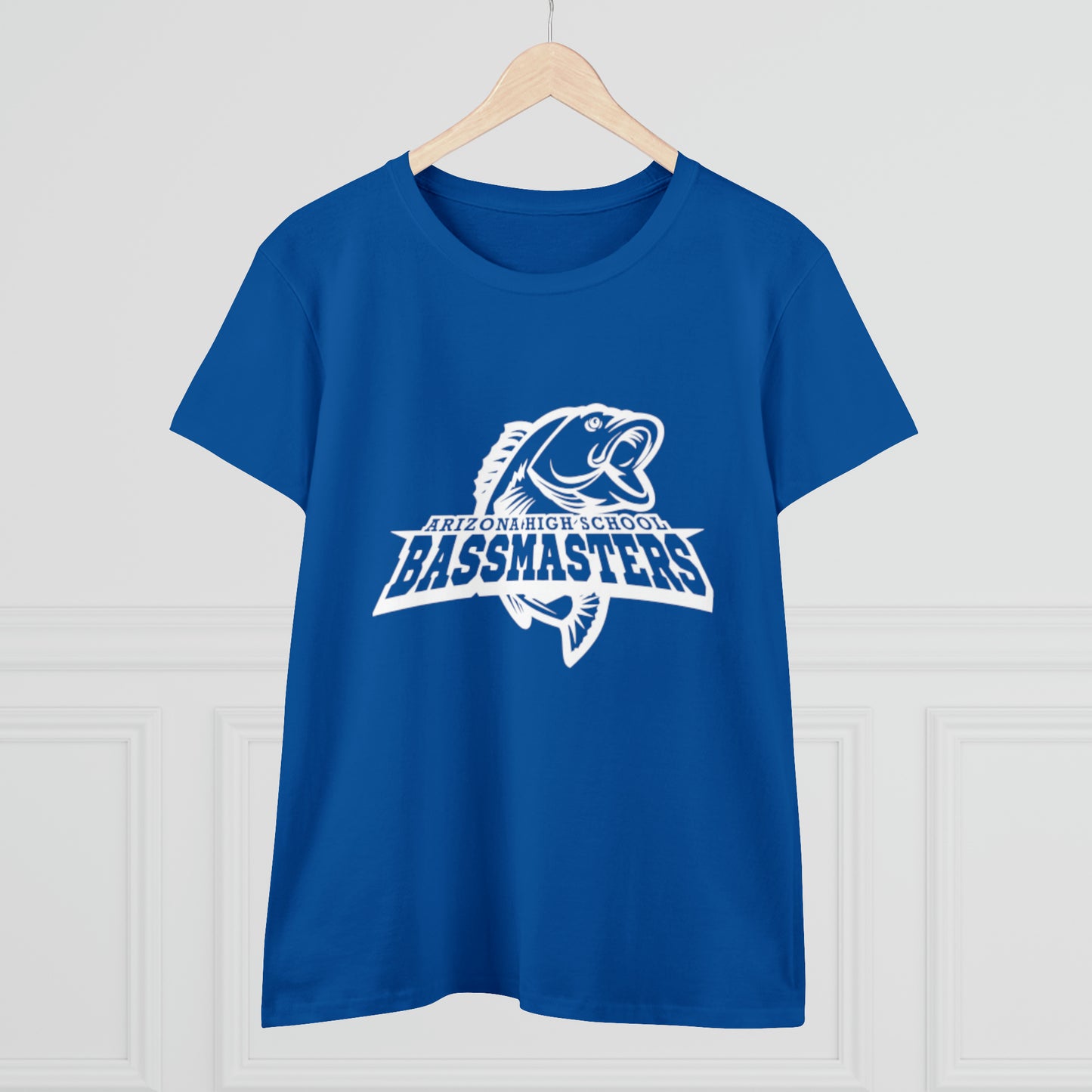 Junior Bassmasters High School - BASS MOM - White Logo