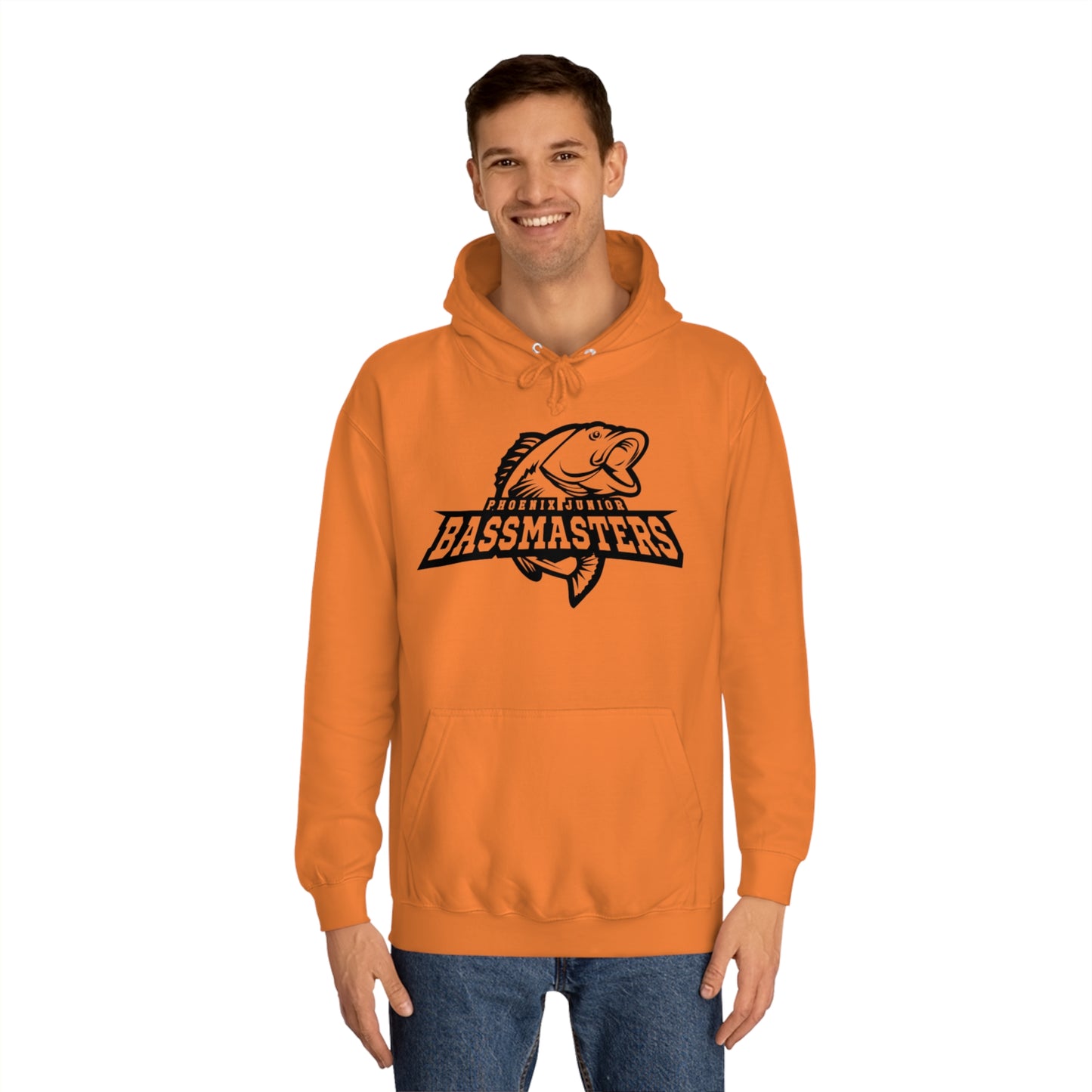 Junior Bassmasters Hoodie - BASS GRANDMA - Black Logo