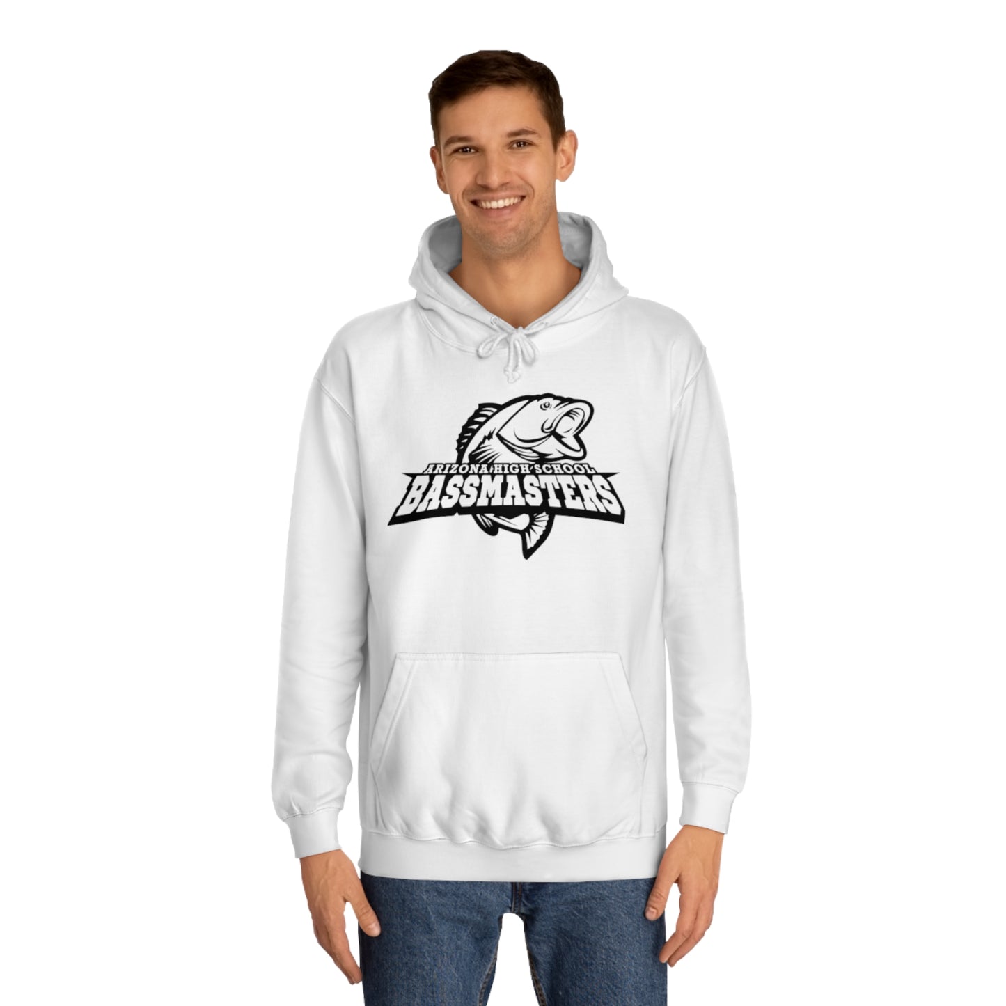 Junior Bassmasters High School Hoodie - BASS MOM - Black Logo