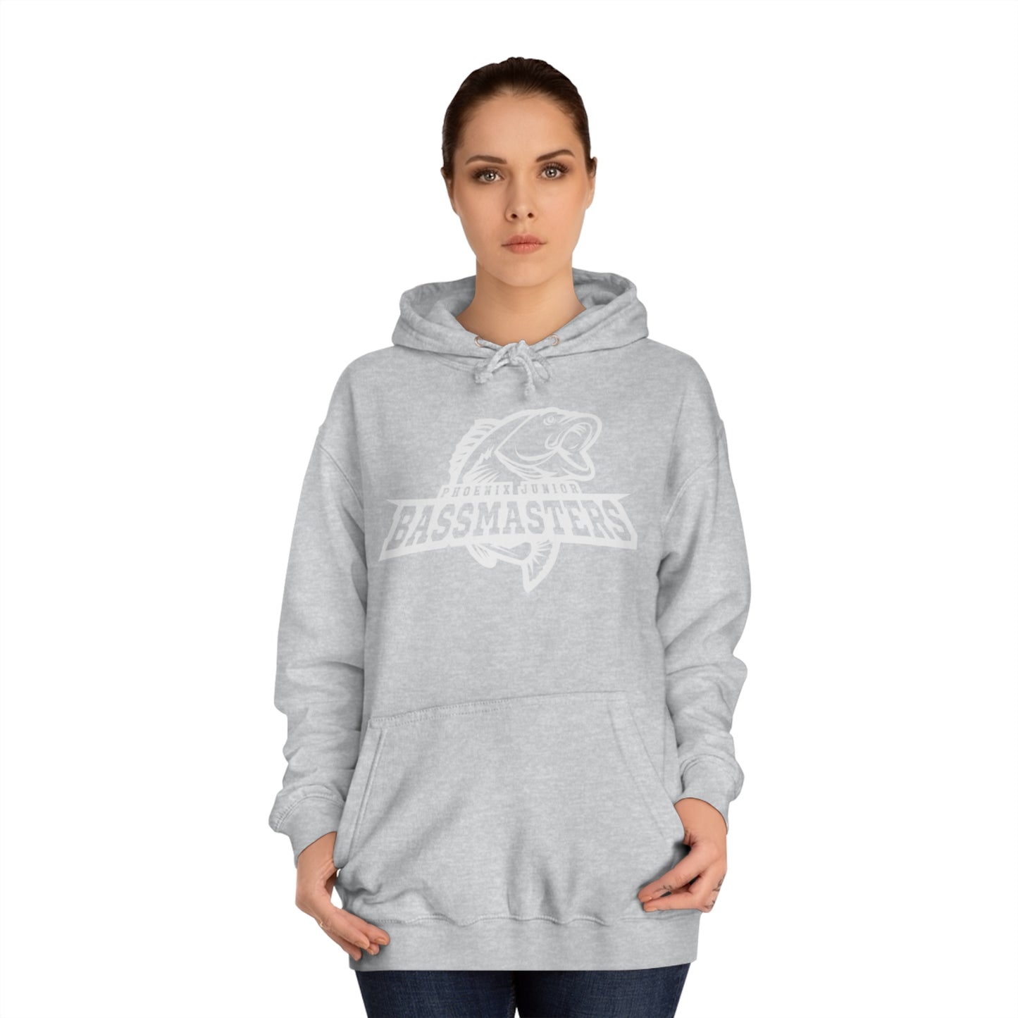 Junior Bassmasters Hoodie - BASS GRANDMA - White Logo
