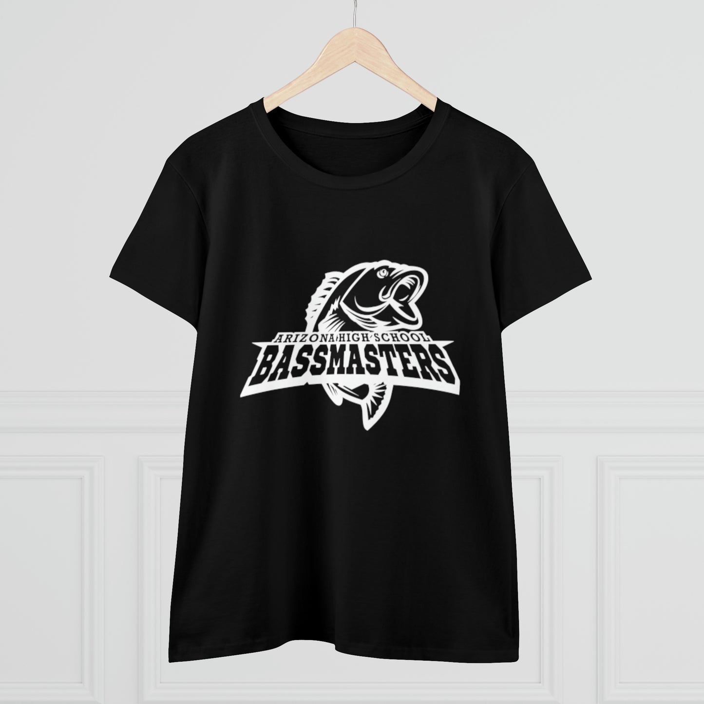 Junior Bassmasters High School - BASS MOM - White Logo