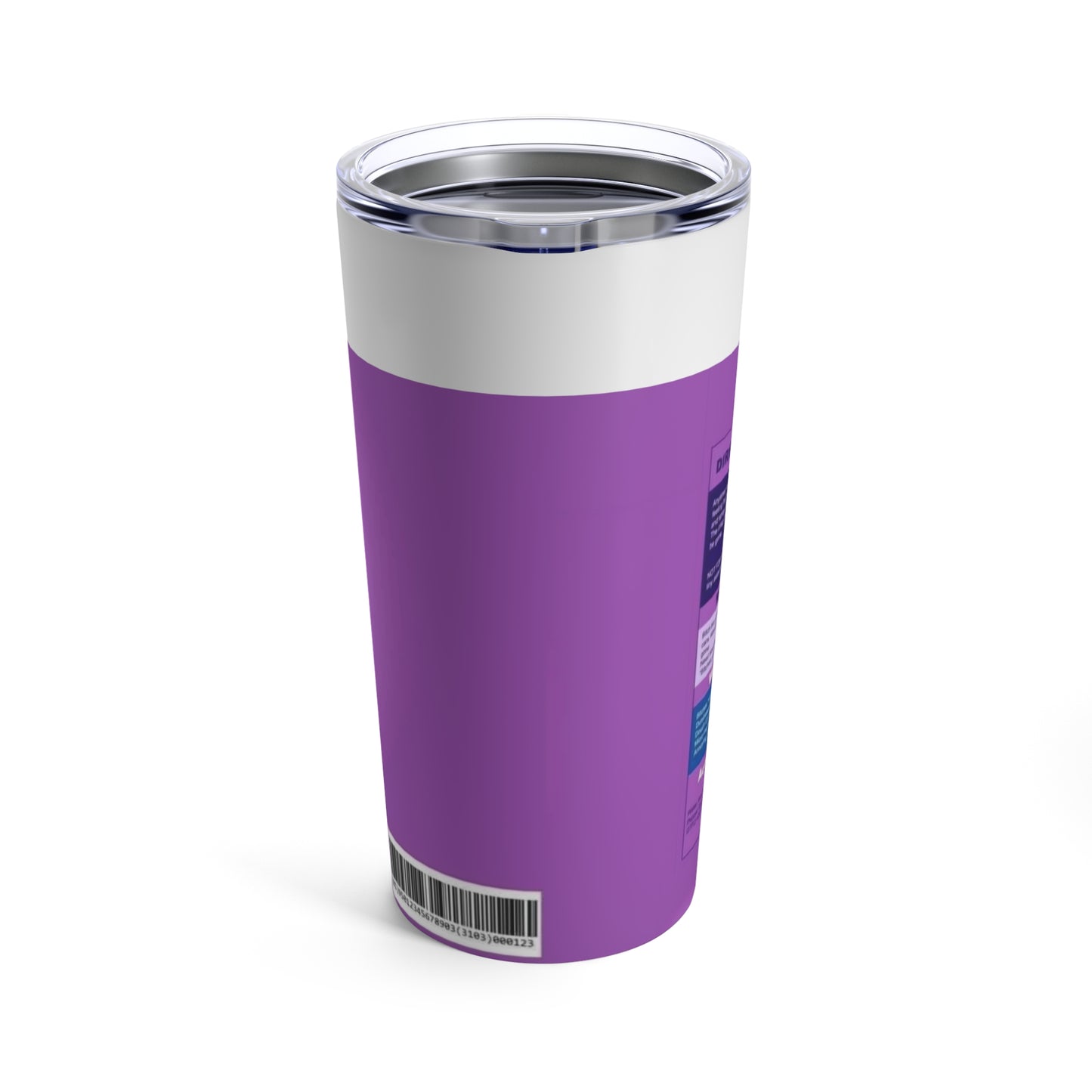 Bitch Be Gone - Tumbler 20oz - Hibiscus