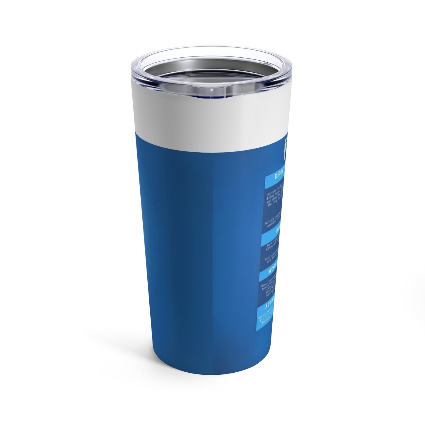 Bitch Be Gone - Tumbler 20oz - Waterfall