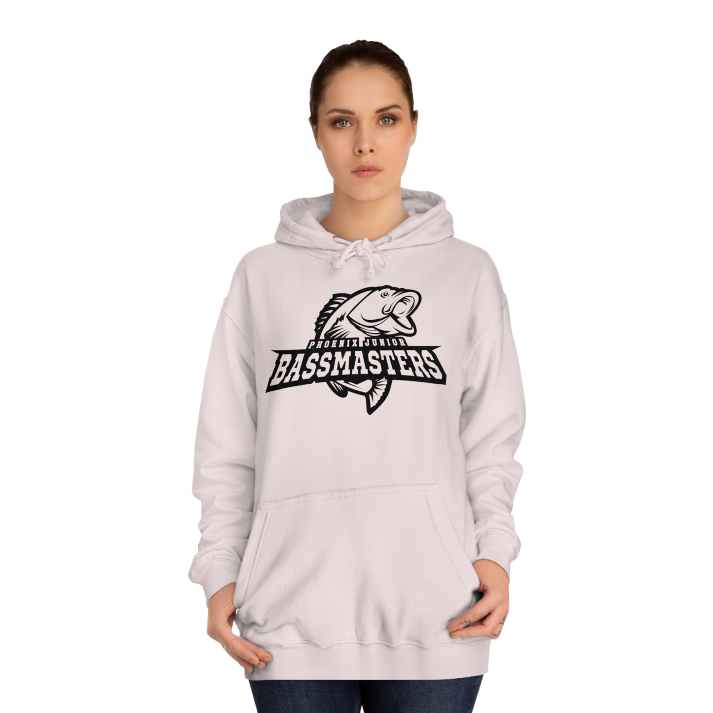 Junior Bassmasters Hoodie - BASS GRANDMA - Black Logo