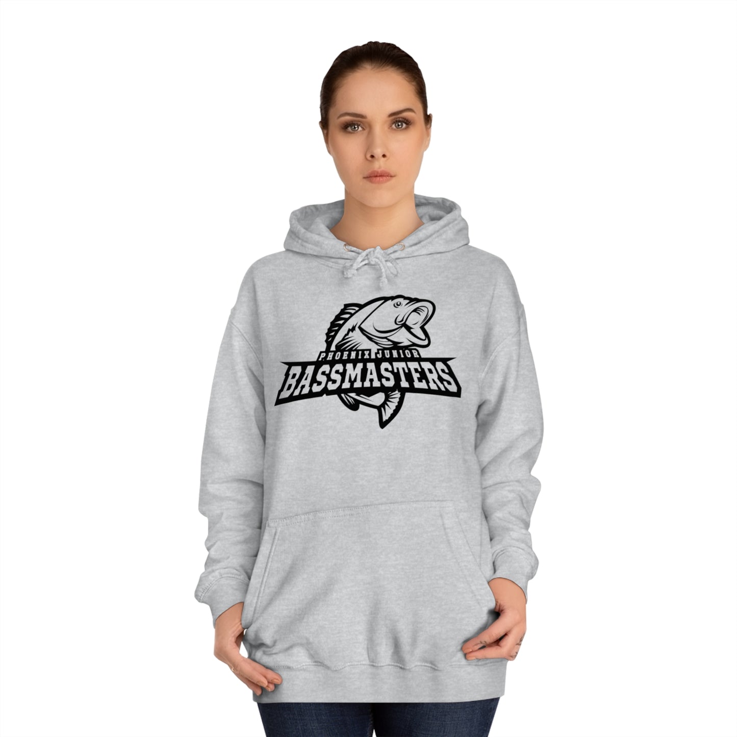 Junior Bassmasters Hoodie - BASS MOM - Black Logo