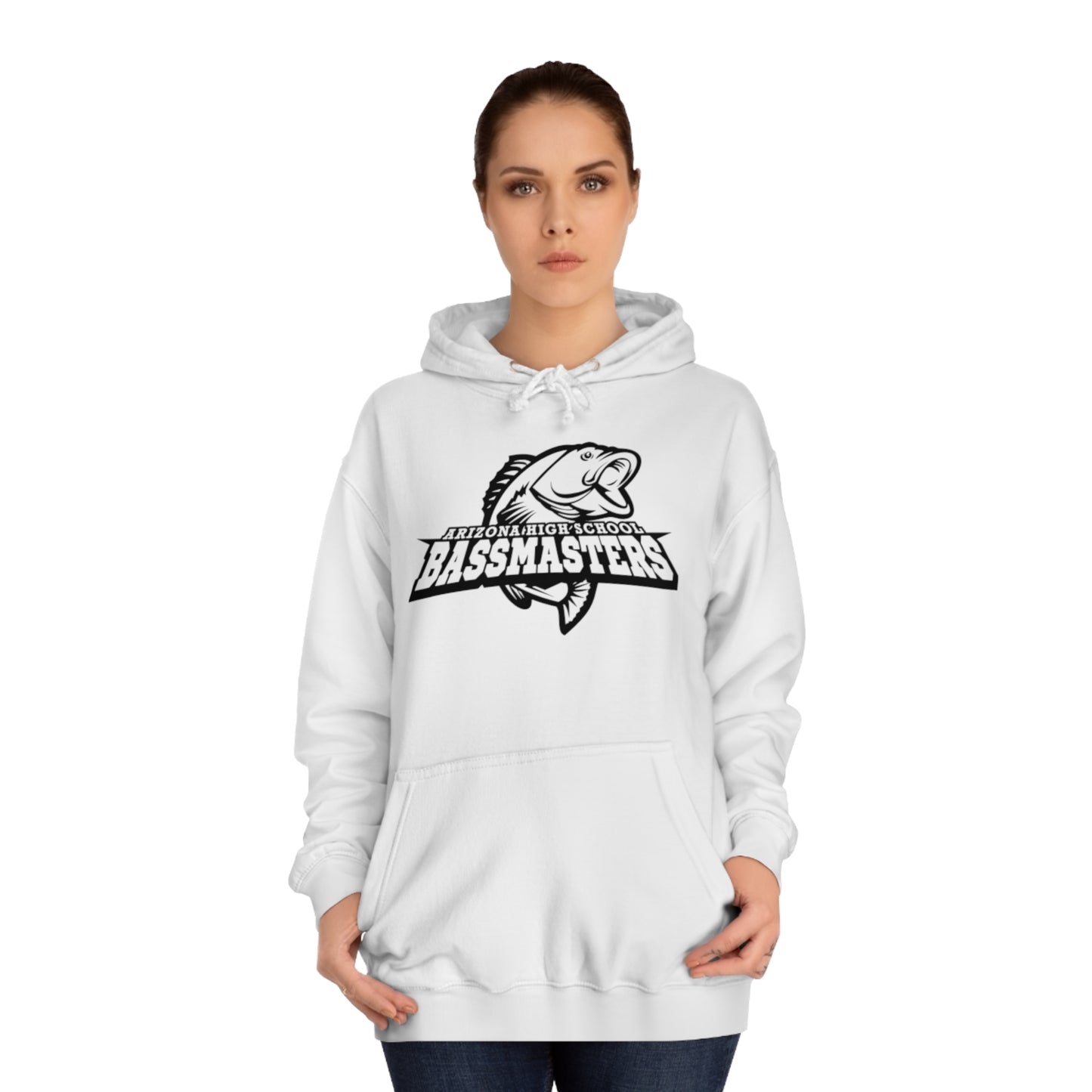 Junior Bassmasters High School Hoodie - BASS MOM - Black Logo