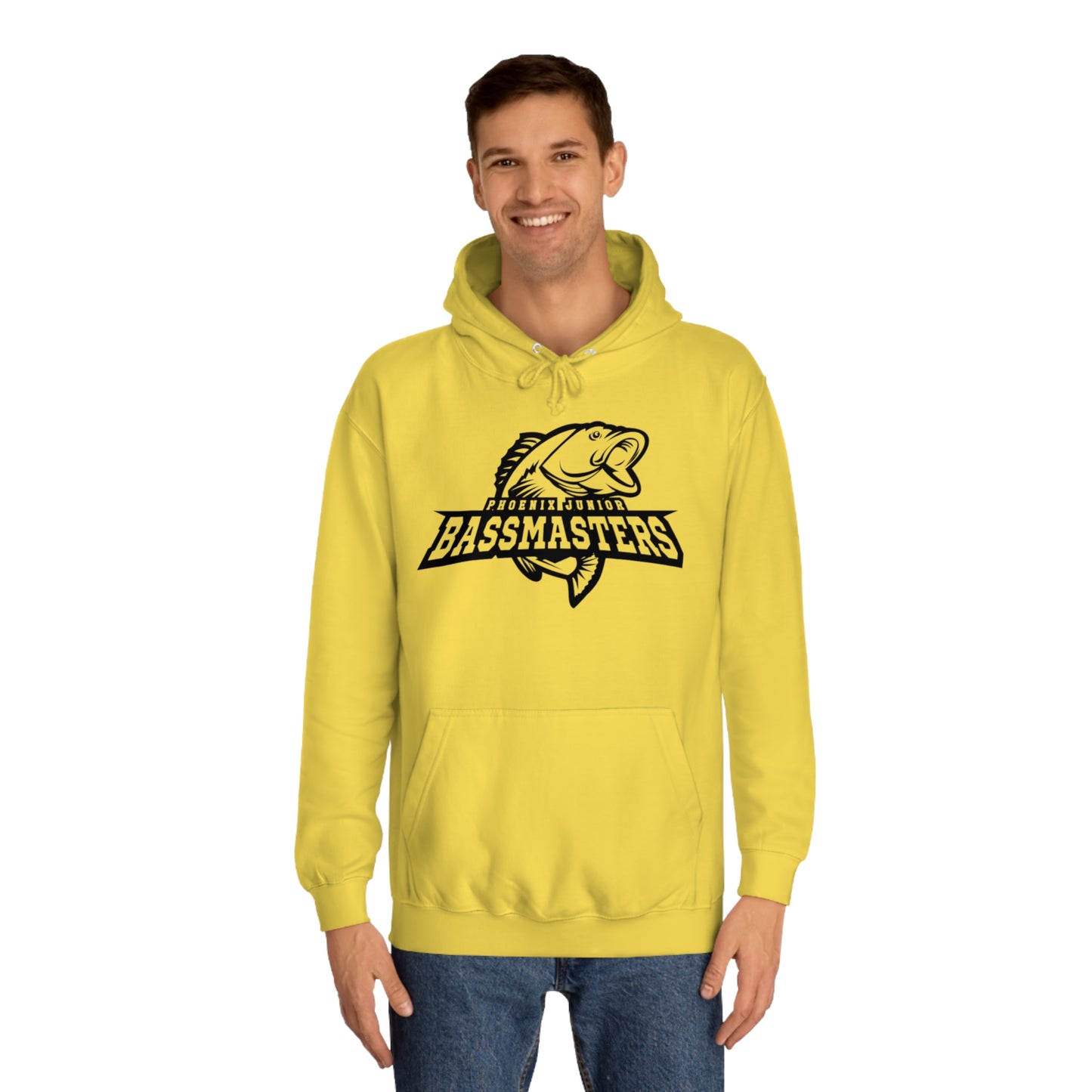 Junior Bassmasters Hoodie - BASS GRANDMA - Black Logo