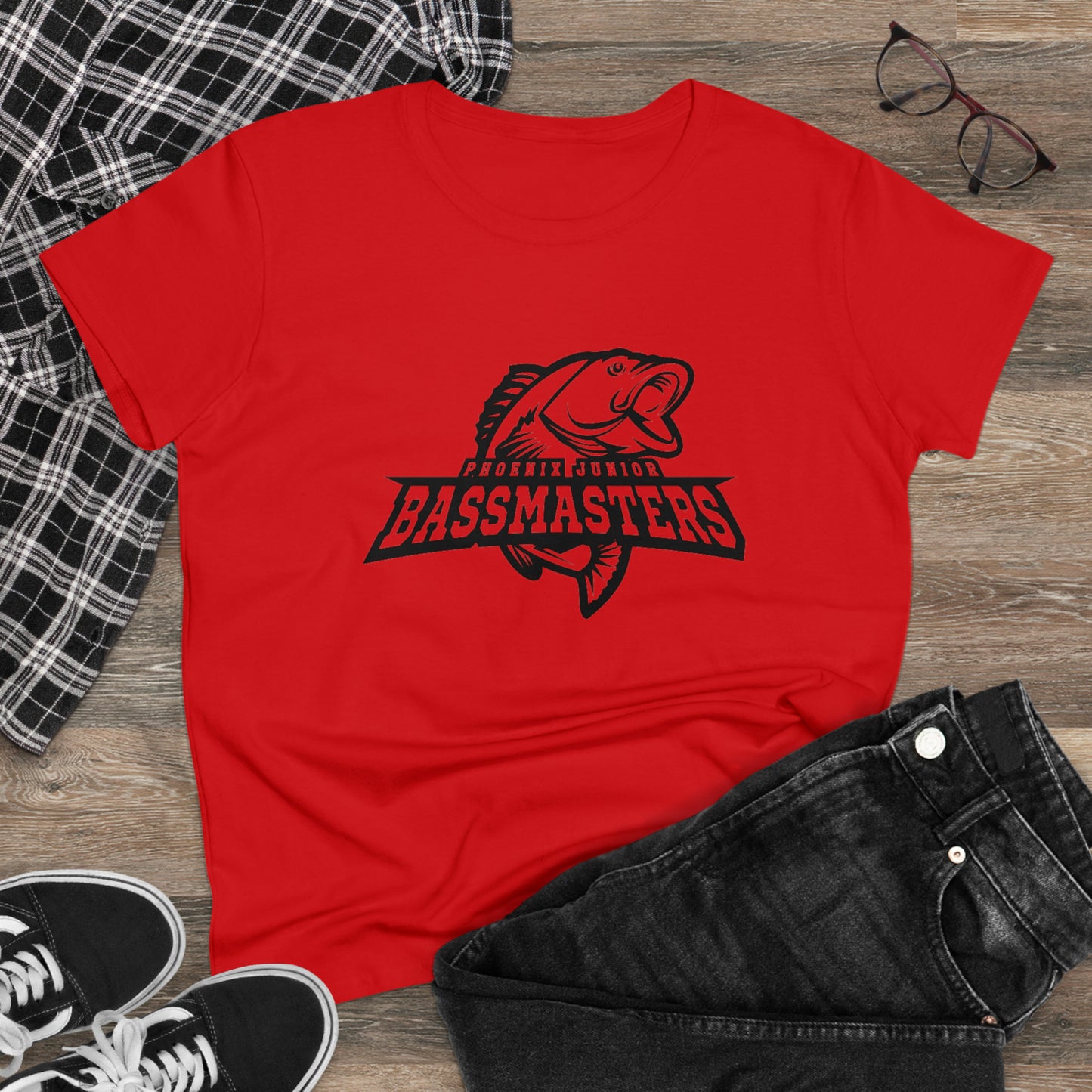 Junior Bassmasters - BASS GRANDMA - Black Logo