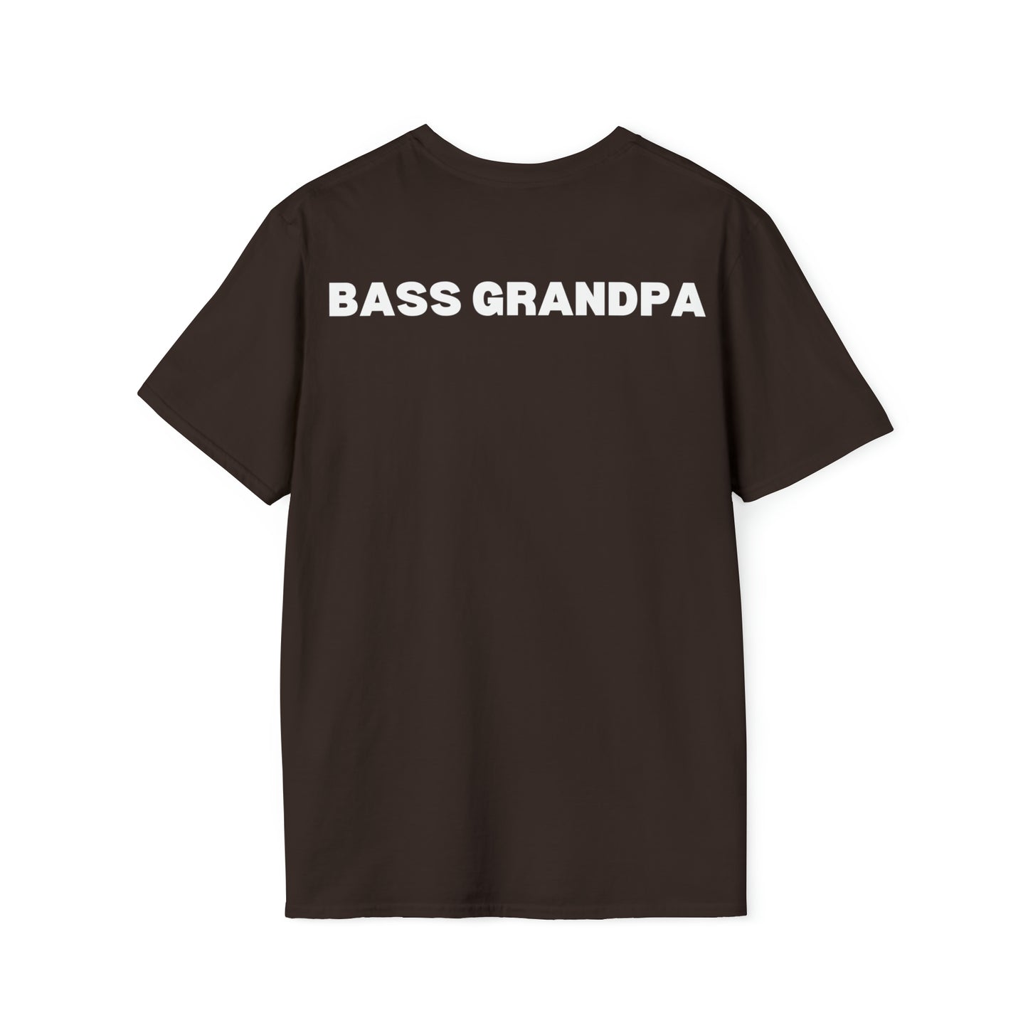 Junior Bassmaster Adult Tee - BASS GRANDPA - White Logo