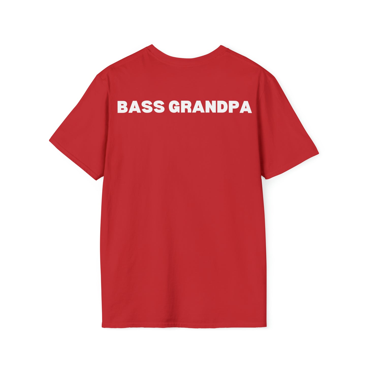 Junior Bassmaster Adult Tee - BASS GRANDPA - White Logo
