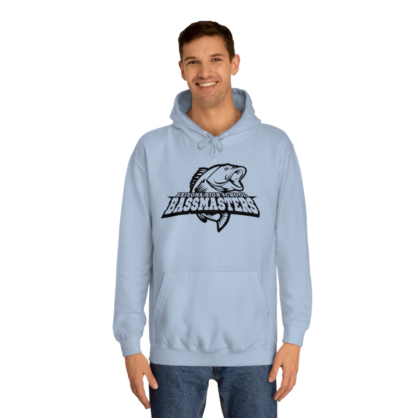 Junior Bassmasters High School Hoodie - BASS MOM - Black Logo