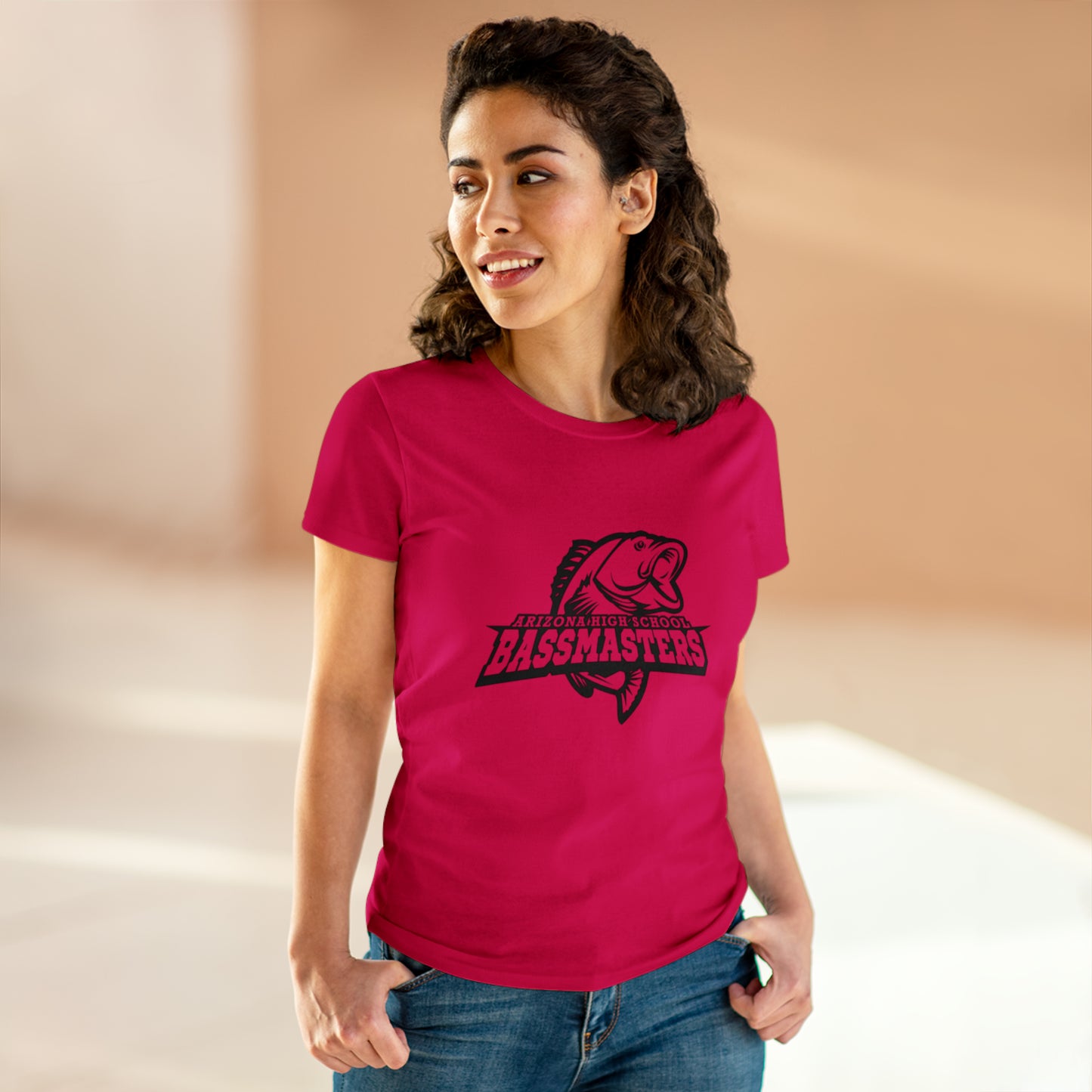 Junior Bassmasters High School - BASS MOM - Black Logo