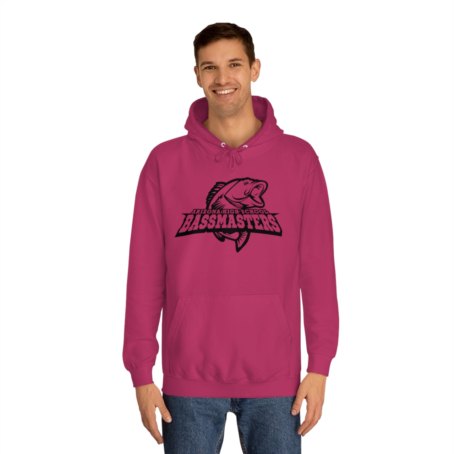 Junior Bassmasters High School Hoodie - BASS MOM - Black Logo