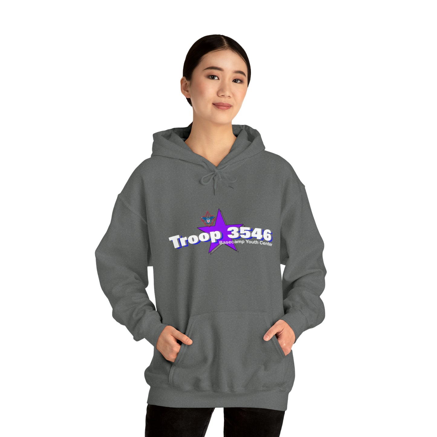 Troop 3546 - Cotton Hooded Sweatshirt