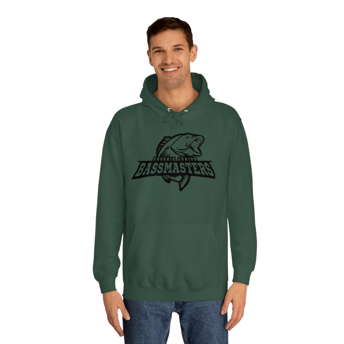 Junior Bassmasters Hoodie - BASS MOM - Black Logo