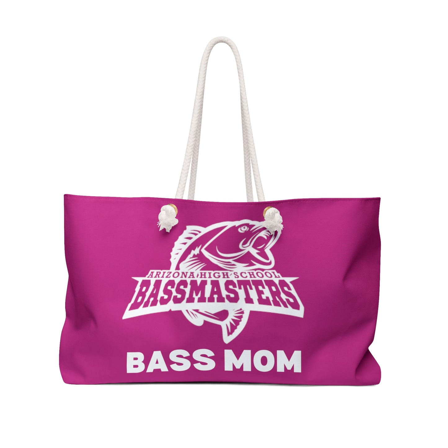 Junior Bassmasters High School - BASS MOM - Weekender Bag (Pink)