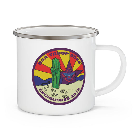 Troop 3546 - Enamel Camping Mug (ELLISON)