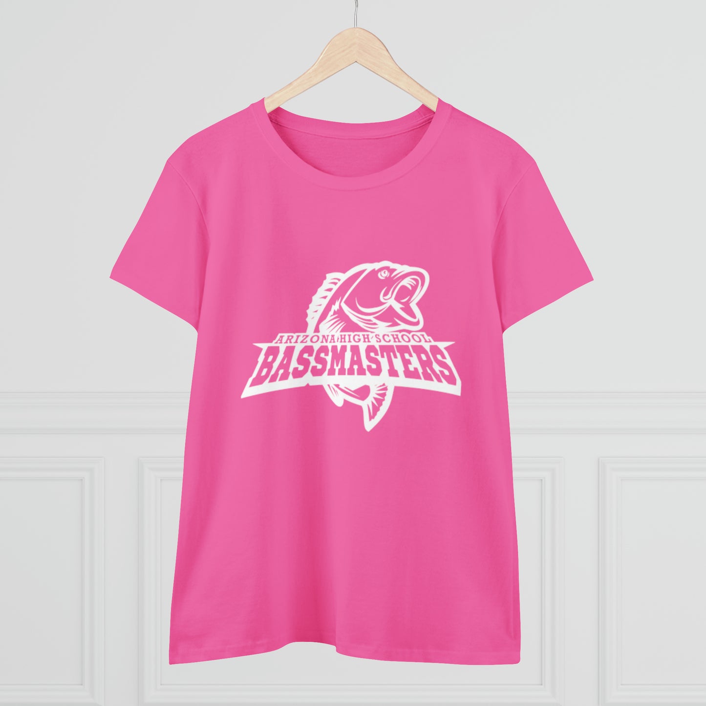 Junior Bassmasters High School - BASS MOM - White Logo
