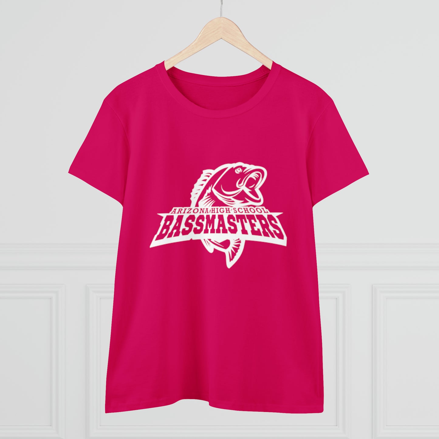 Junior Bassmasters High School - BASS MOM - White Logo