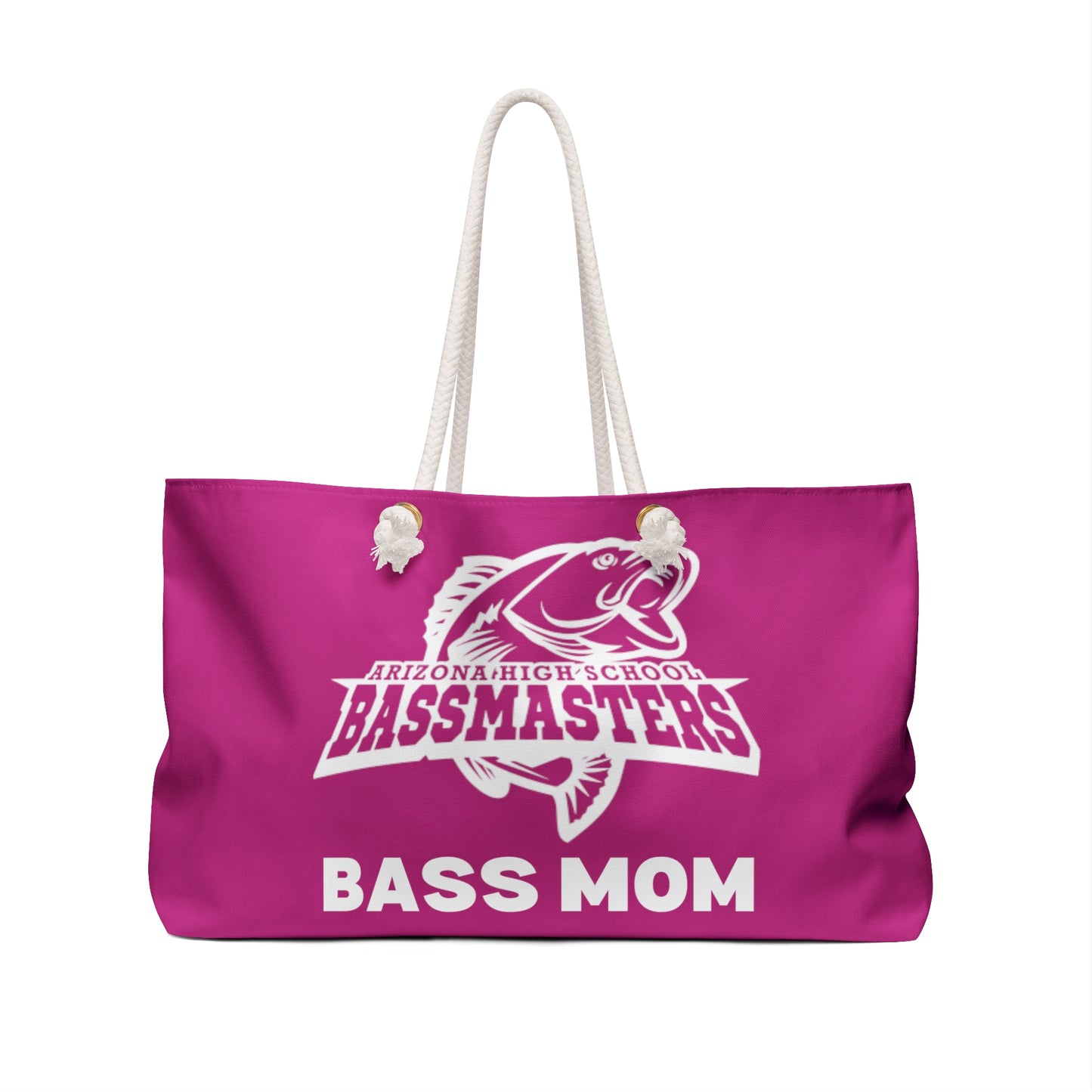 Junior Bassmasters High School - BASS MOM - Weekender Bag (Pink)