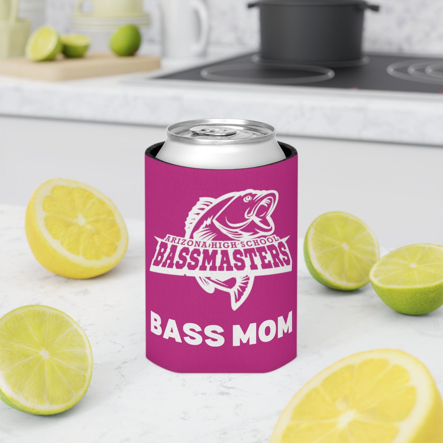 Junior Bassmasters High School - BASS MOM - Can Cooler