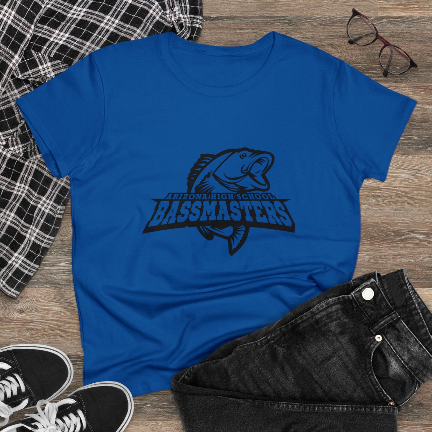 Junior Bassmasters High School - BASS MOM - Black Logo