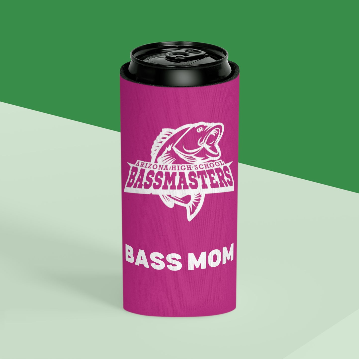 Junior Bassmasters High School - BASS MOM - Can Cooler