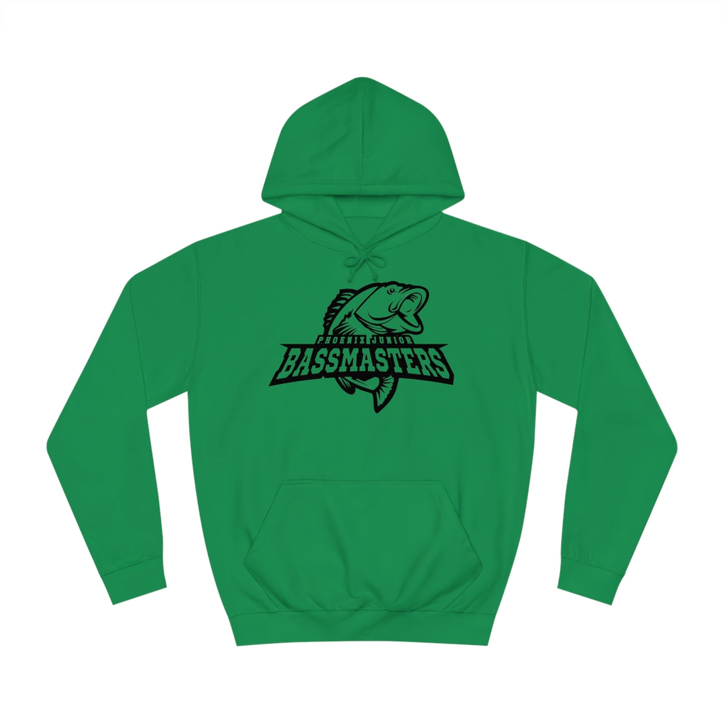 Junior Bassmasters Hoodie - BASS GRANDMA - Black Logo