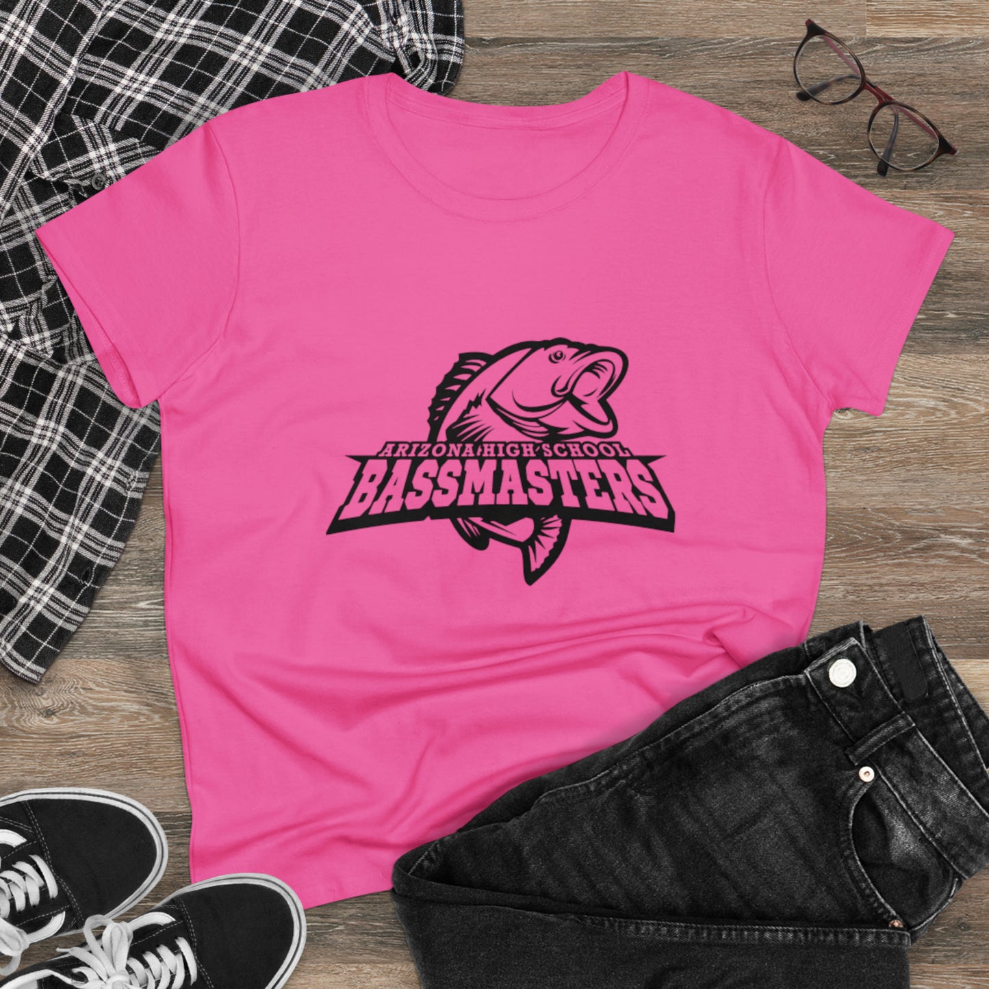 Junior Bassmasters High School - BASS MOM - Black Logo