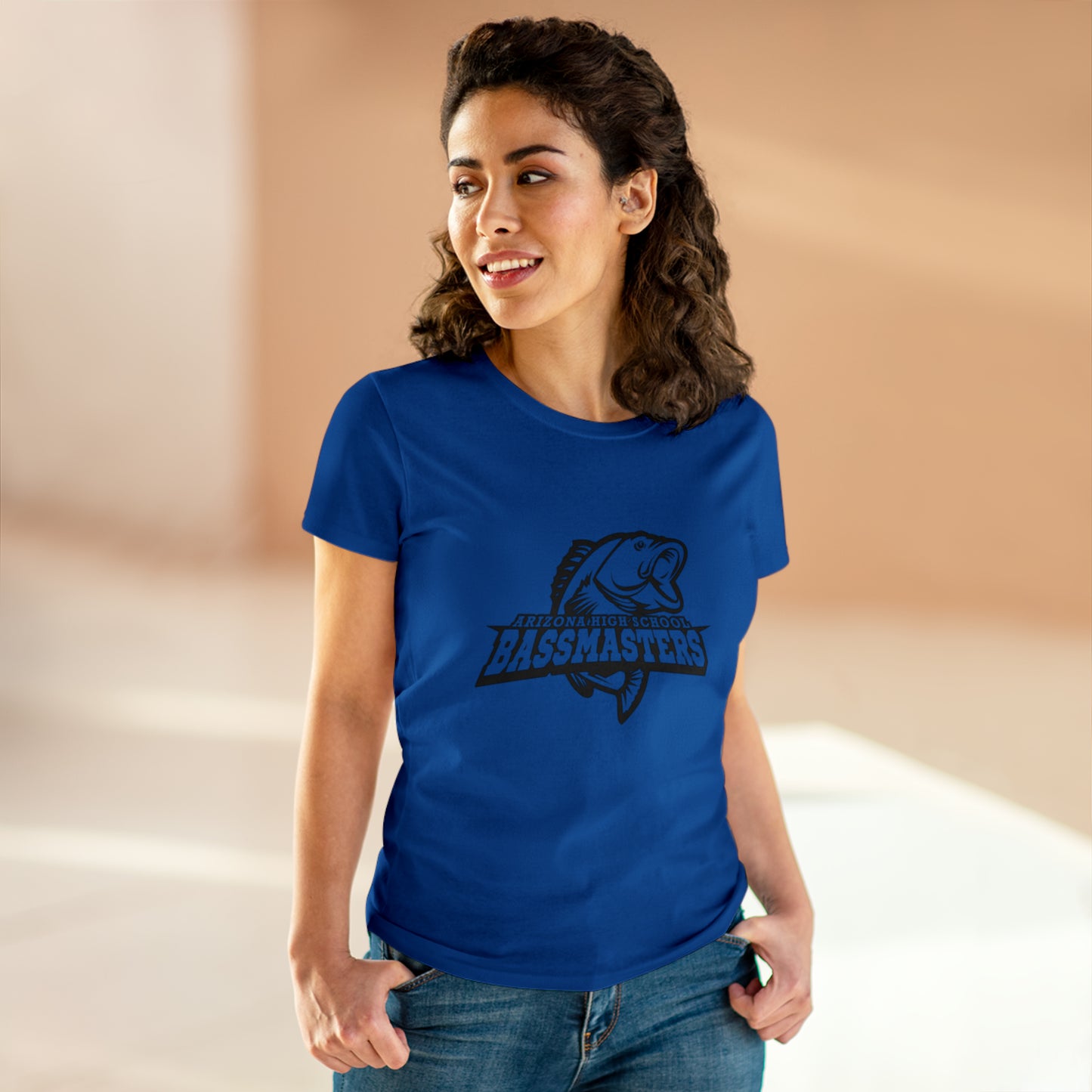 Junior Bassmasters High School - BASS MOM - Black Logo