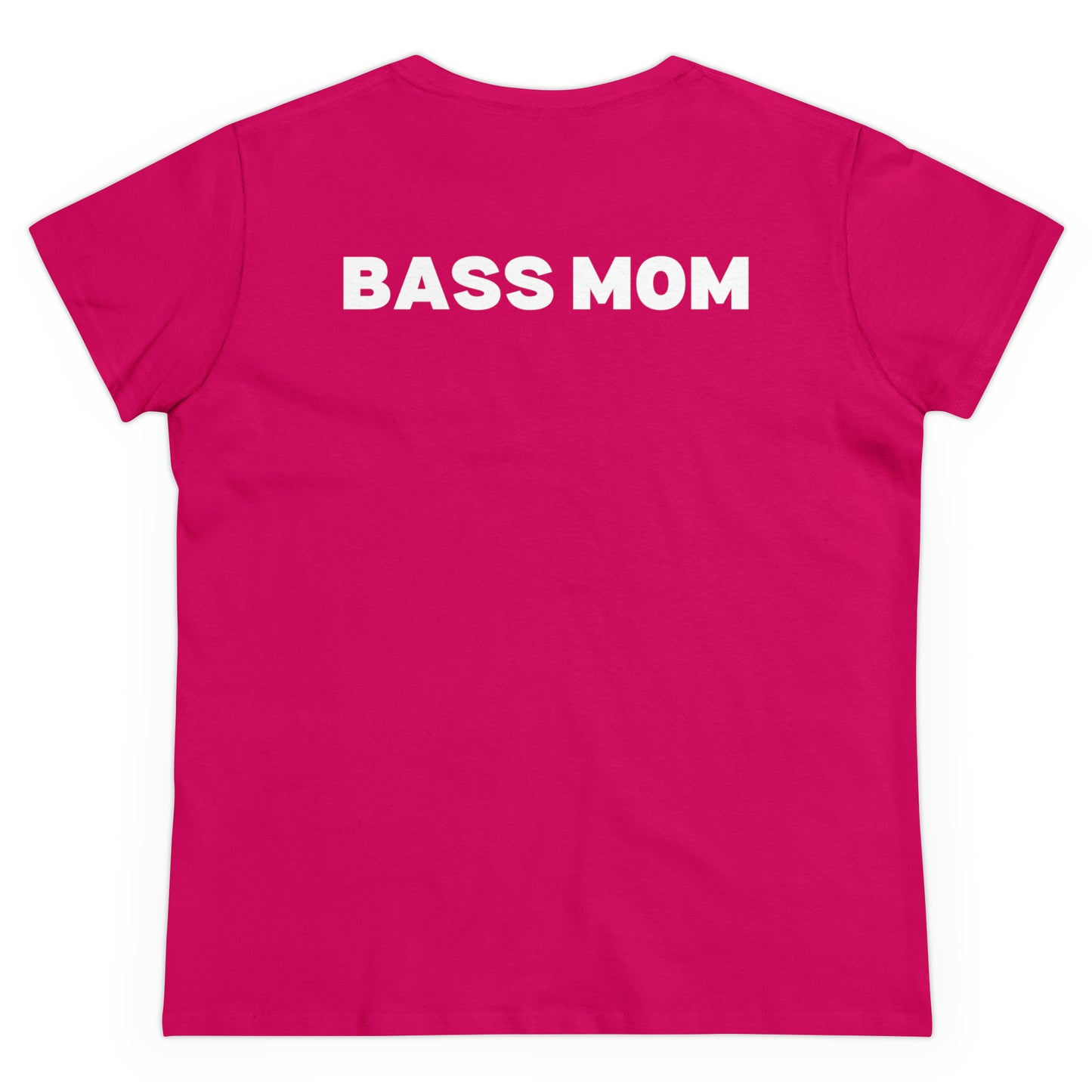 Junior Bassmasters High School - BASS MOM - White Logo