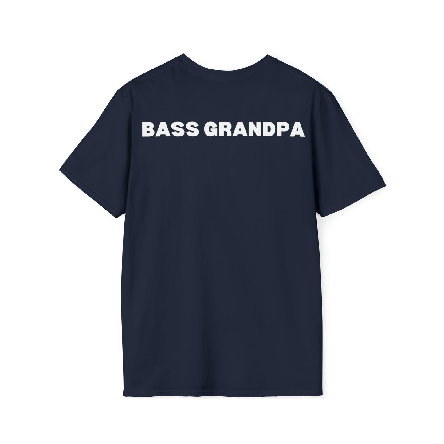 Junior Bassmaster Adult Tee - BASS GRANDPA - White Logo