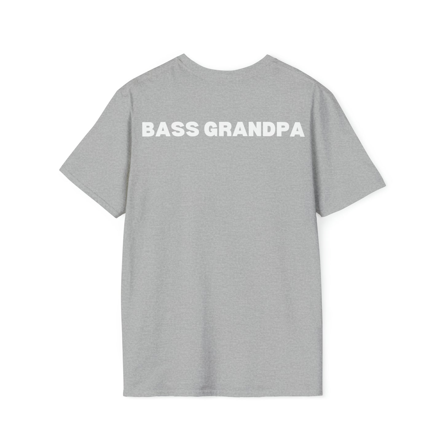 Junior Bassmaster Adult Tee - BASS GRANDPA - White Logo
