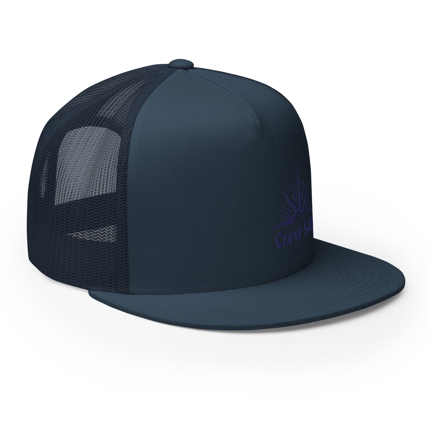 Crew 546 - Trucker Cap (Navy Logo)