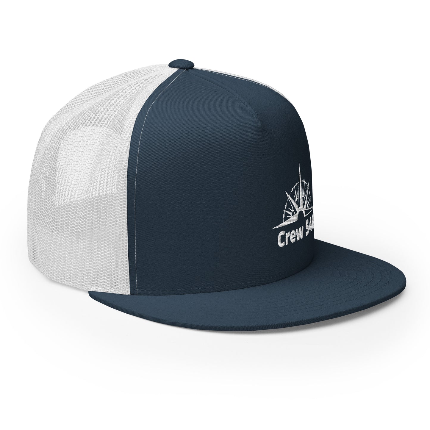 Crew 546 - Trucker Cap (White Logo)
