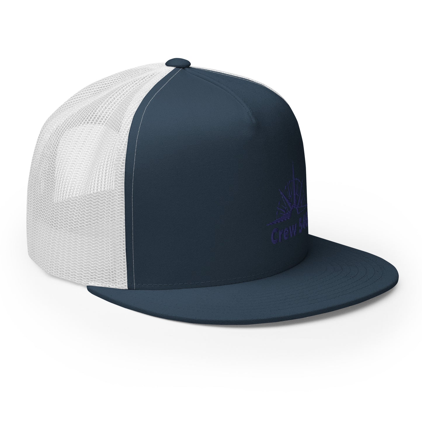 Crew 546 - Trucker Cap (Navy Logo)