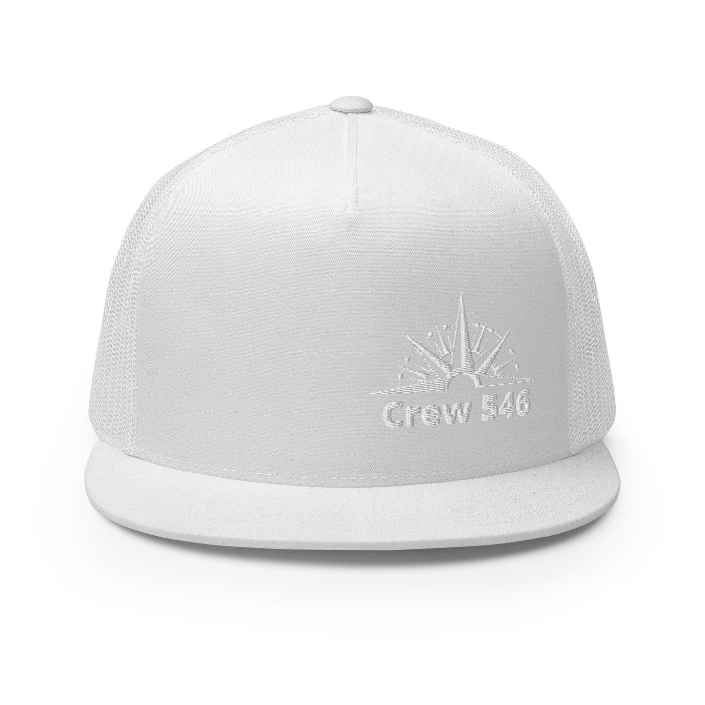 Crew 546 - Trucker Cap (White Logo)