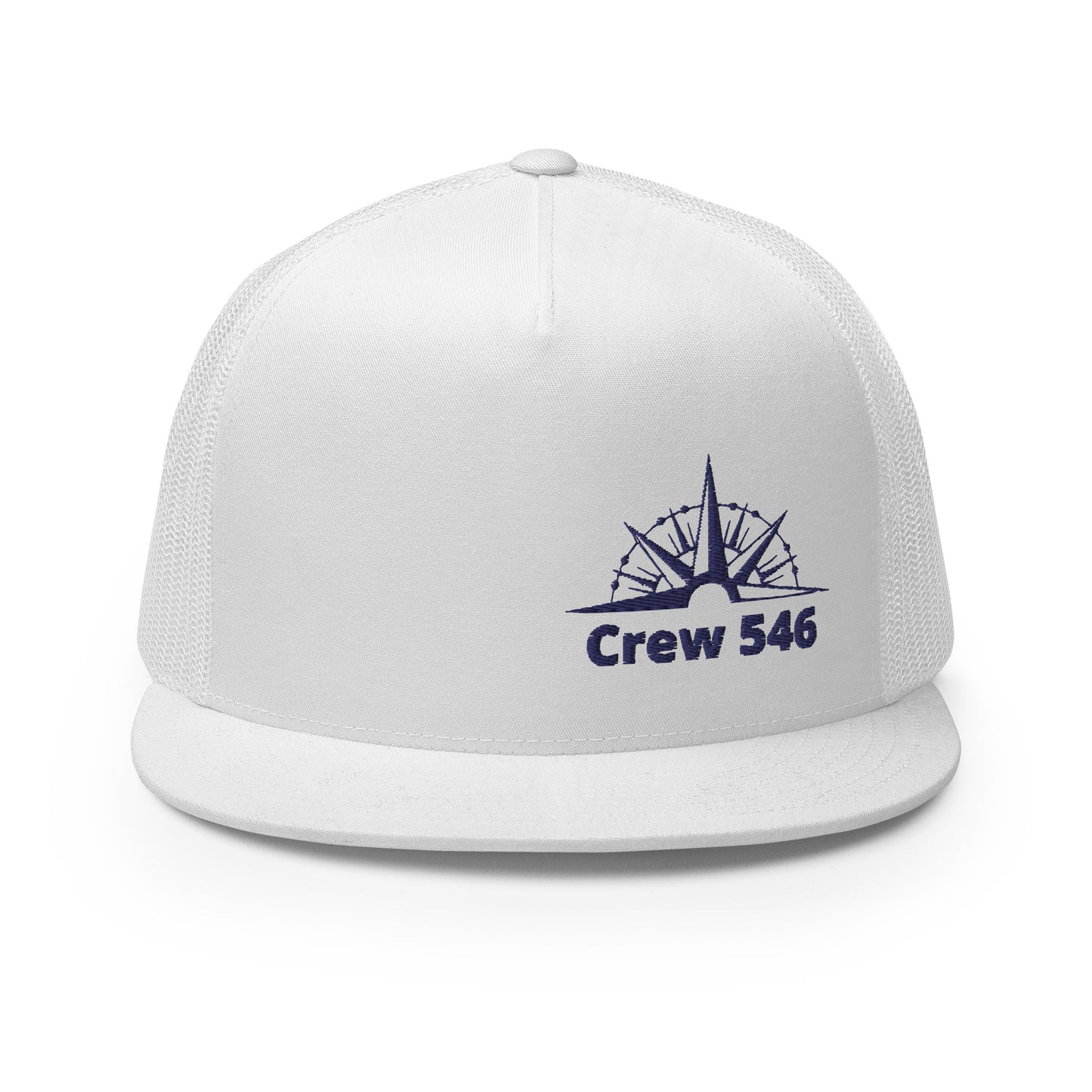 Crew 546 - Trucker Cap (Navy Logo)