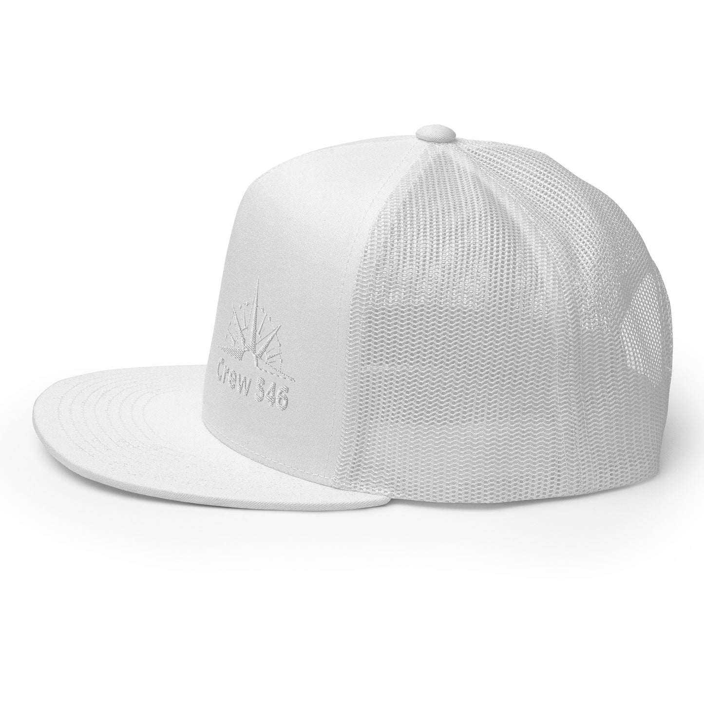 Crew 546 - Trucker Cap (White Logo)