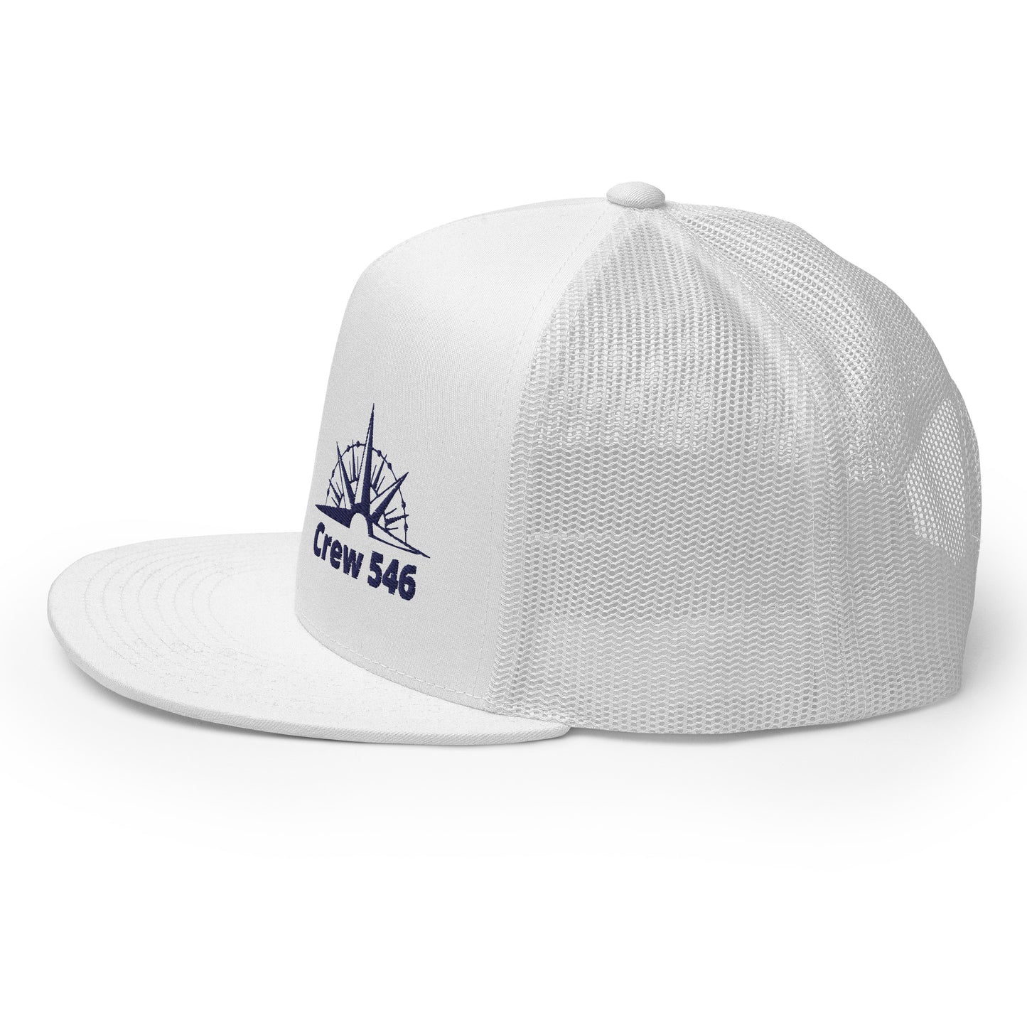 Crew 546 - Trucker Cap (Navy Logo)