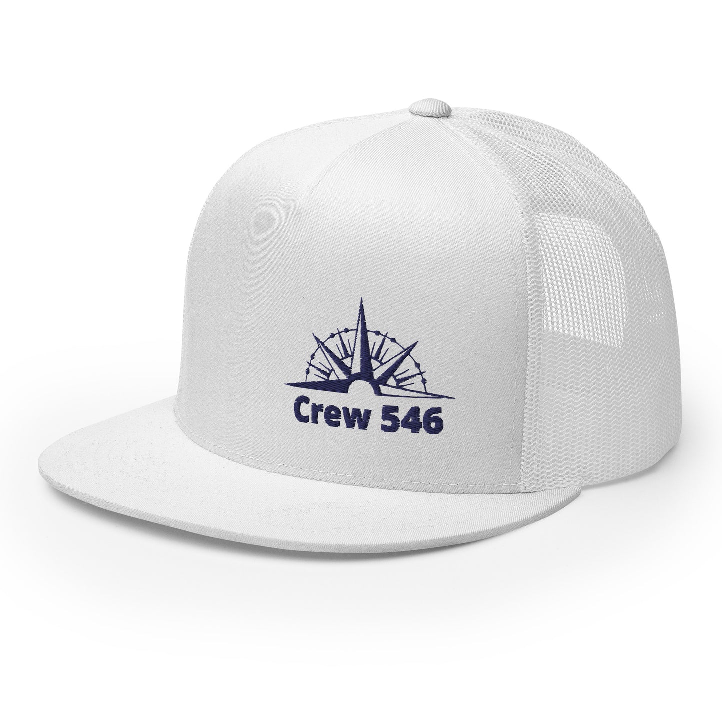 Crew 546 - Trucker Cap (Navy Logo)